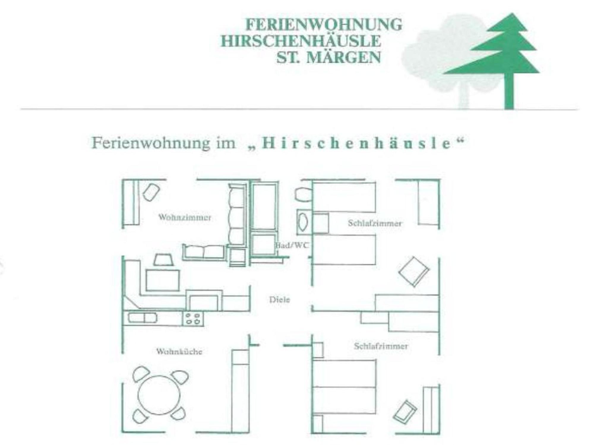 Hirschenhaeusle Appartement Sankt Märgen Buitenkant foto